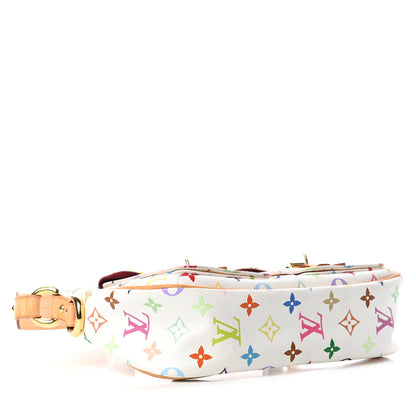Louis Vuitton Monogram Multicolor Lodge PM White 3 of 4