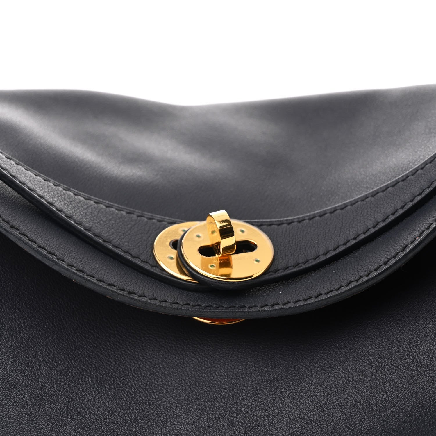 Hermes Swift Verso Lindy 26 Bleu Indigo Orange Poppy 8 of 10