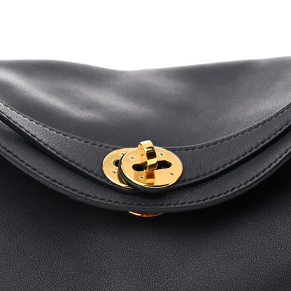Hermes Swift Verso Lindy 26 Bleu Indigo Orange Poppy 8 of 10