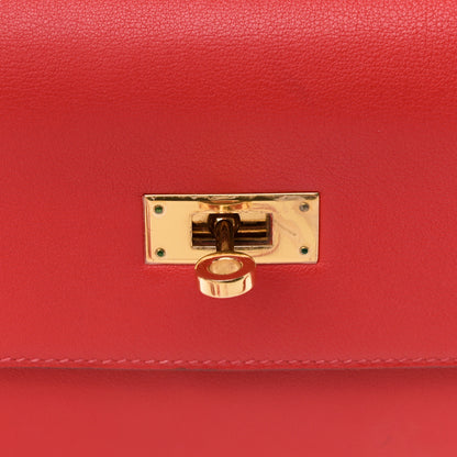 Hermes Gulliver Kelly Retourne 32 Rouge Vif 12 of 15