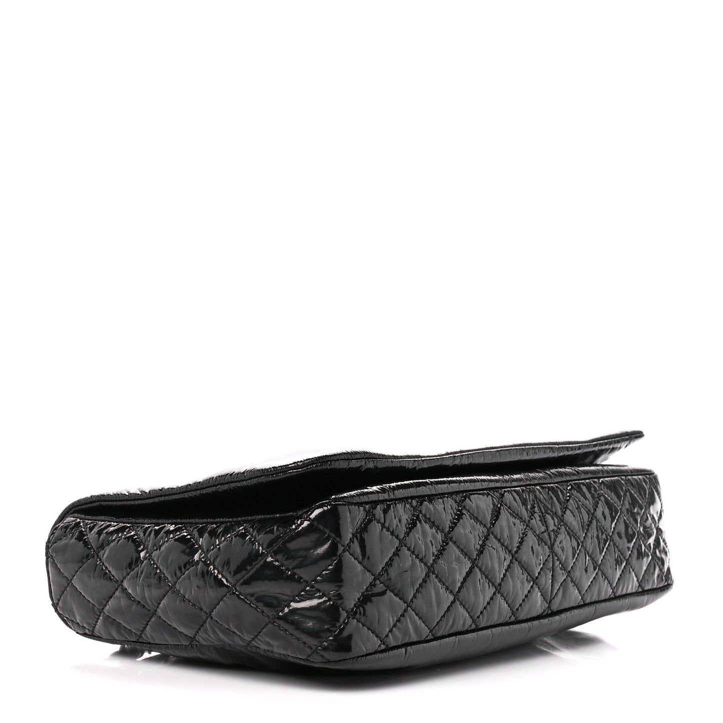 Vinyl XL Rock and Chain Flap Black