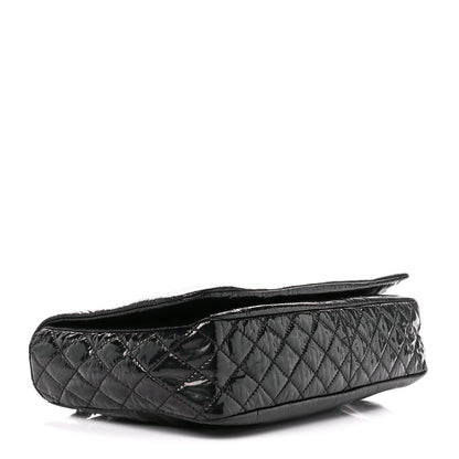 Chanel Vinyl XL Rock and Chain Flap Black 4 of 11