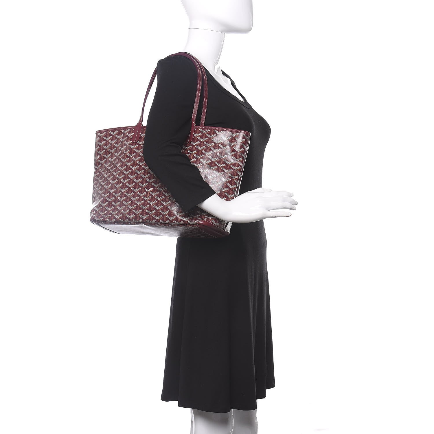 Goyard Goyardine Artois PM Burgundy 2 of 11