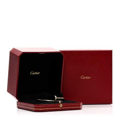 Cartier 18K Yellow Gold Diamond Juste Un Clou Bracelet 18 4 of 4