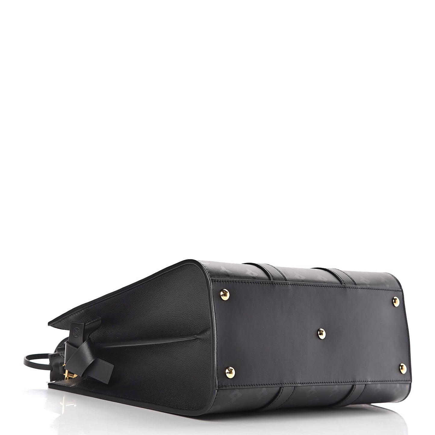 Monogram Cuir Plume Very Tote GM Black