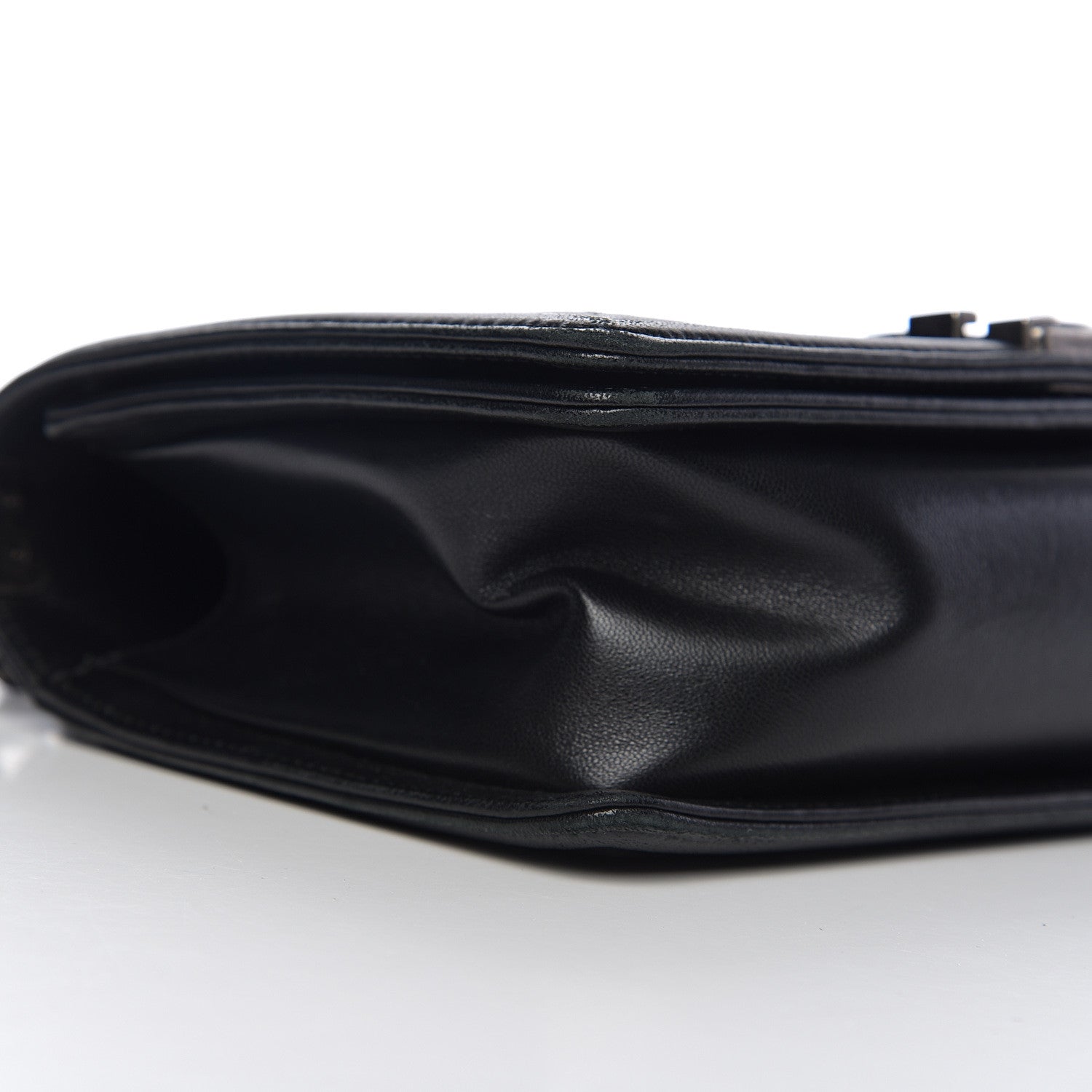 Chanel Lambskin Quilted Medium Boy Flap Black 7 of 11