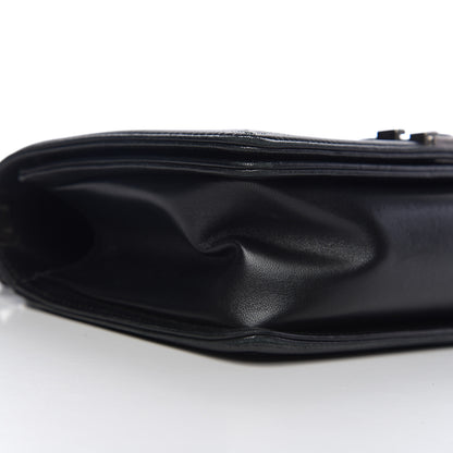Chanel Lambskin Quilted Medium Boy Flap Black 7 of 11