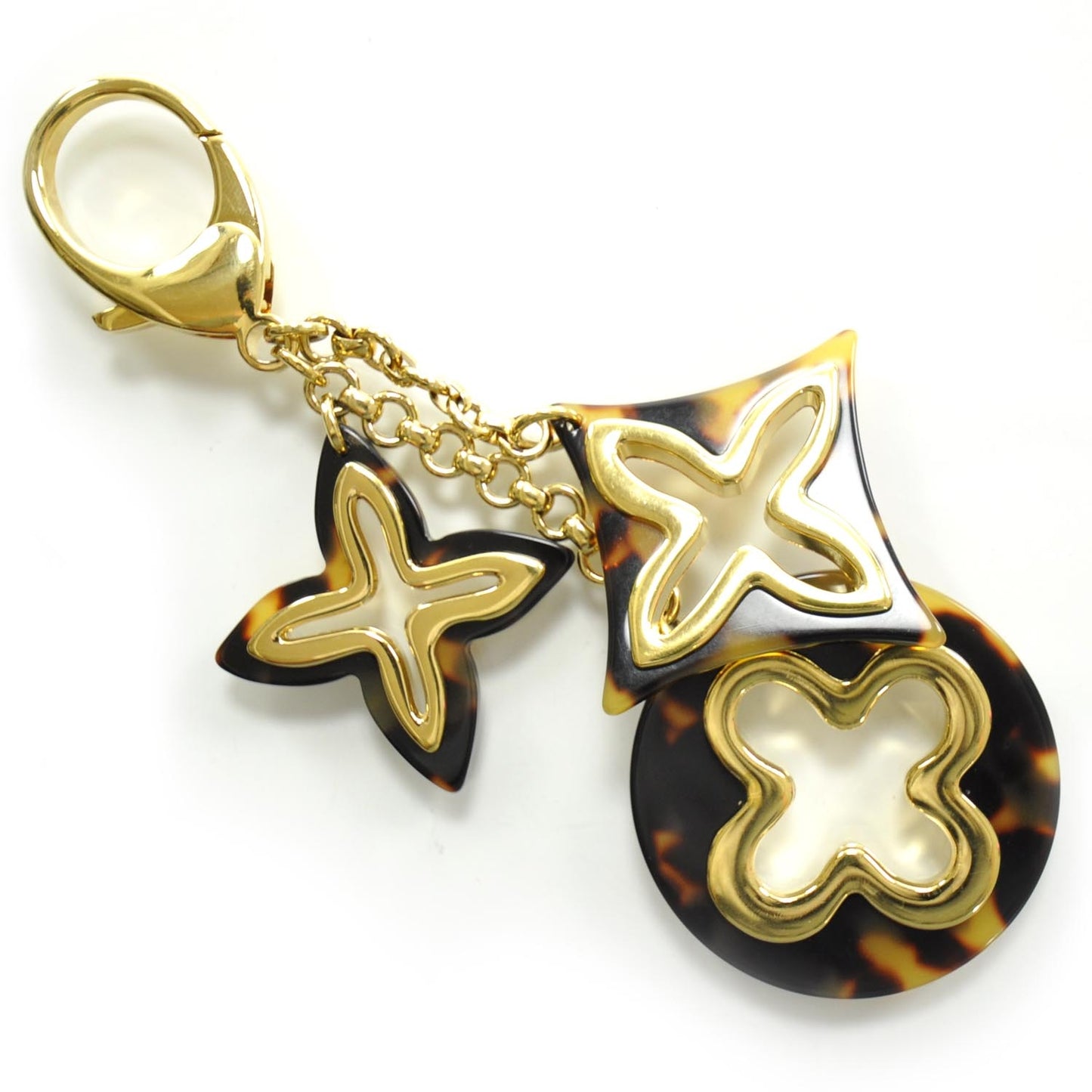 Insolence Bag Charm Ecaille