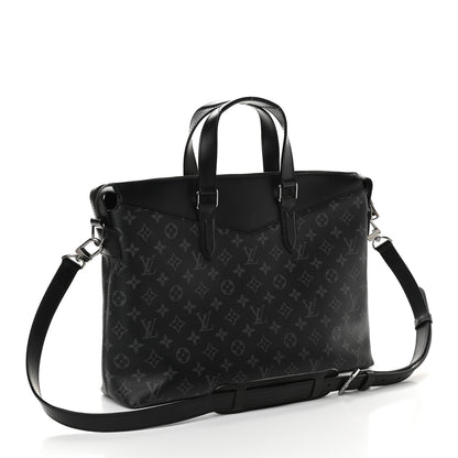 Louis Vuitton Monogram Eclipse Explorer Briefcase 3 of 9