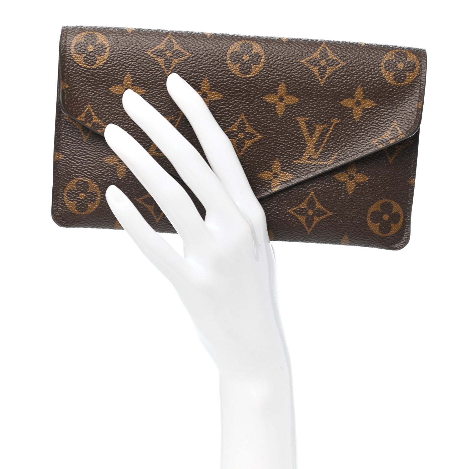Louis Vuitton Monogram Jeanne Wallet Fuchsia 2 of 9