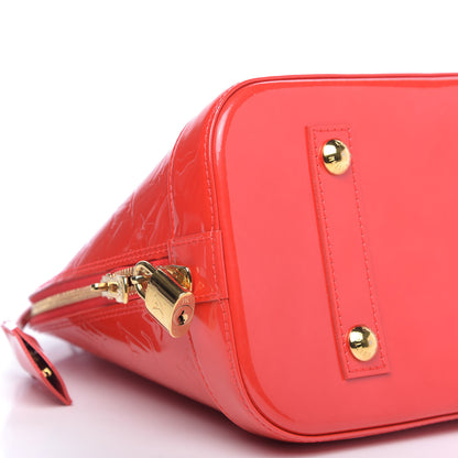 Louis Vuitton Vernis Alma PM Rouge Grenadine 7 of 8
