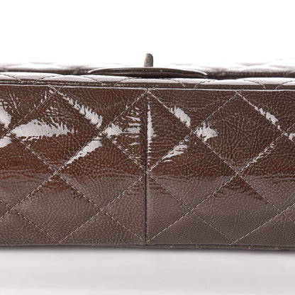 Chanel Crinkled Patent Quilted 2.55 Reissue 227 Flap Brown 11 of 13
