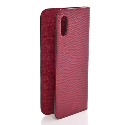 Louis Vuitton Epi iPhone X Folio Fuchsia 3 of 11