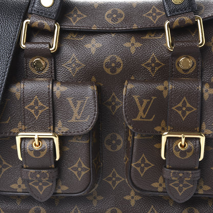 Louis Vuitton Monogram Manhattan NM Black 7 of 11