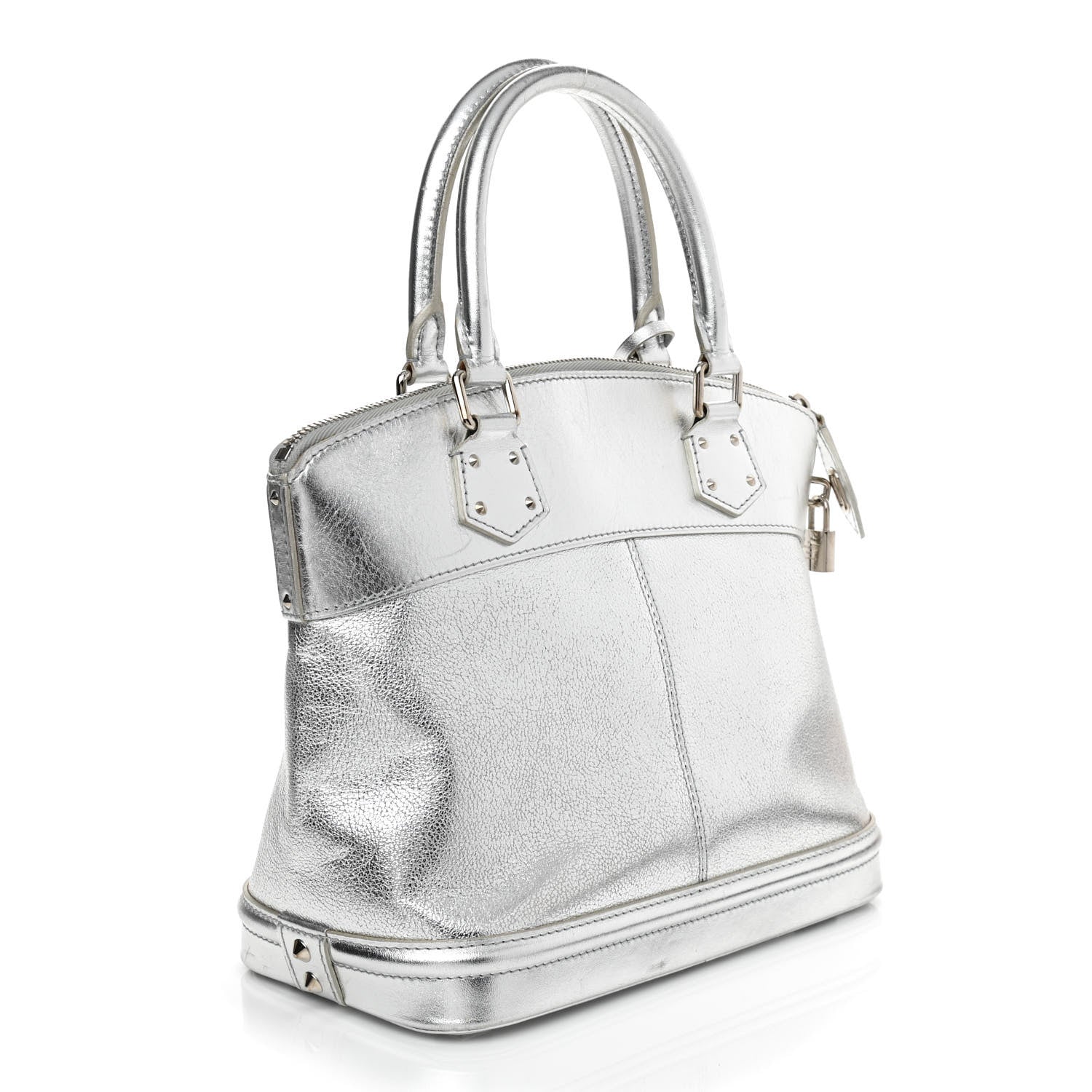 Louis Vuitton Suhali Lockit PM Silver 3 of 17