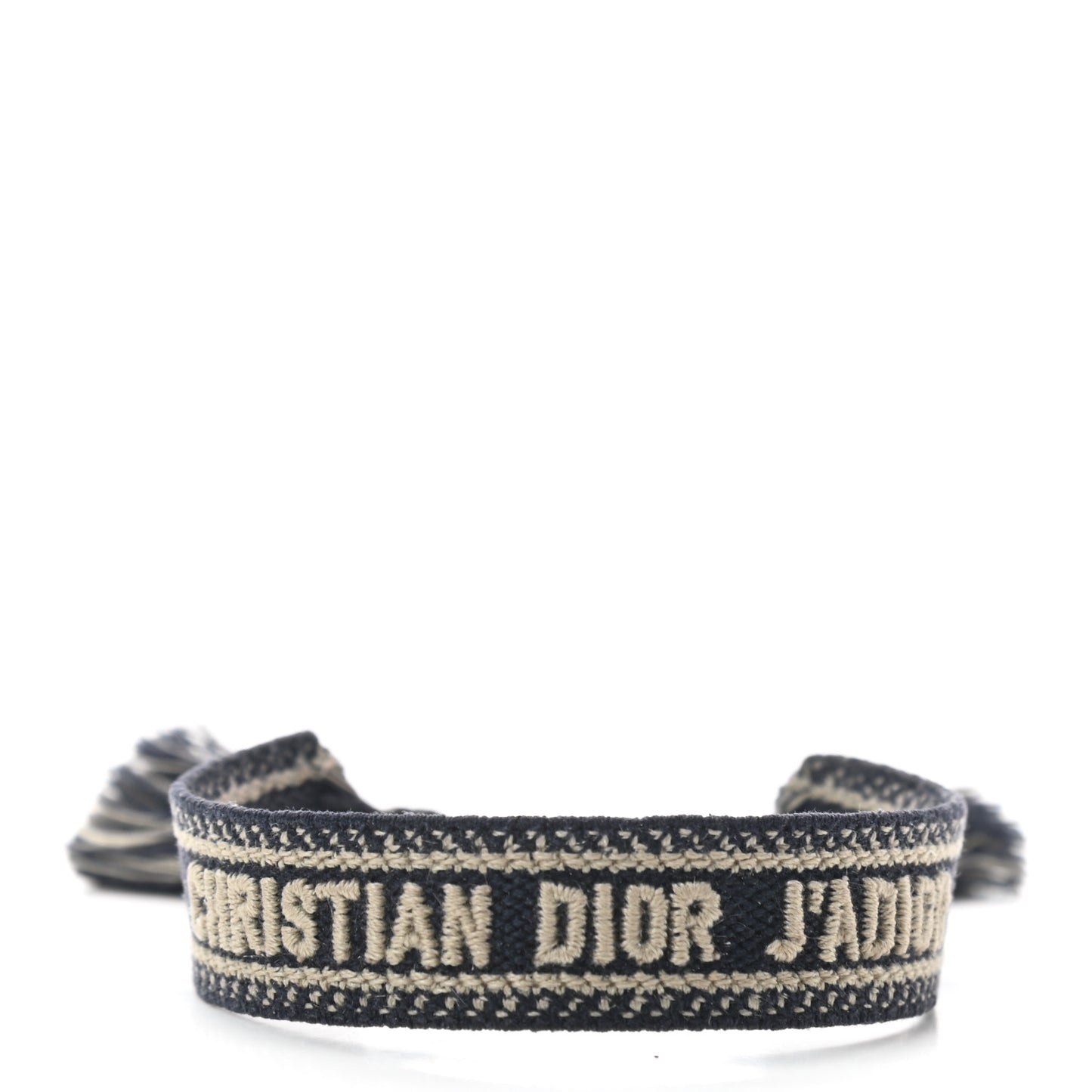 Woven Cotton J'Adior Friendship Bracelet Navy