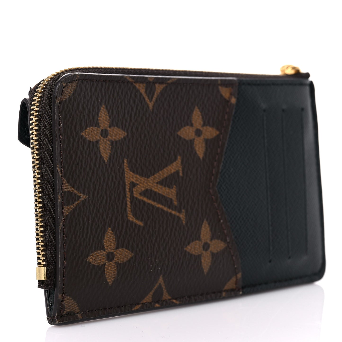 Monogram Recto Verso Card Holder Black