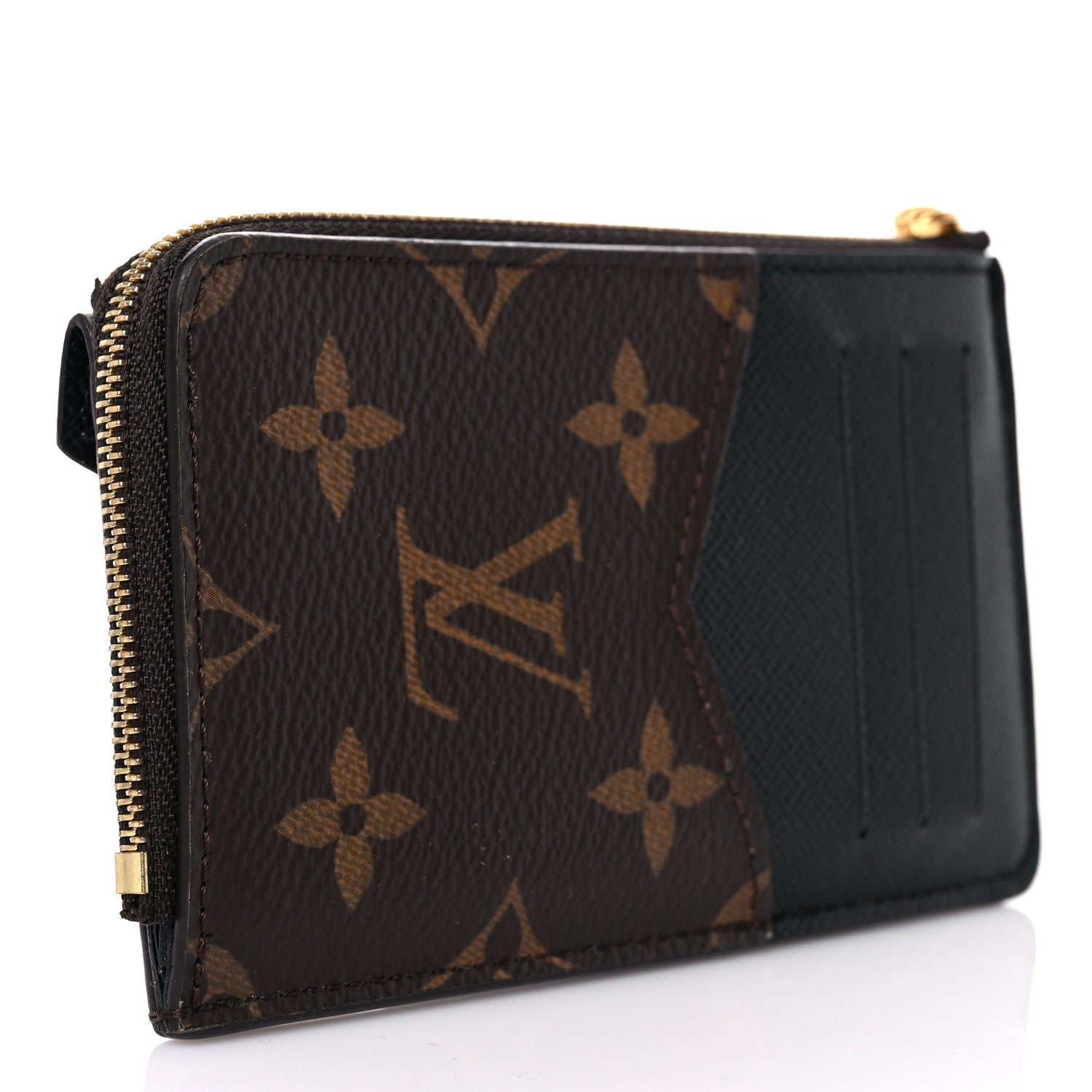 Louis Vuitton Monogram Recto Verso Card Holder Black 3 of 12