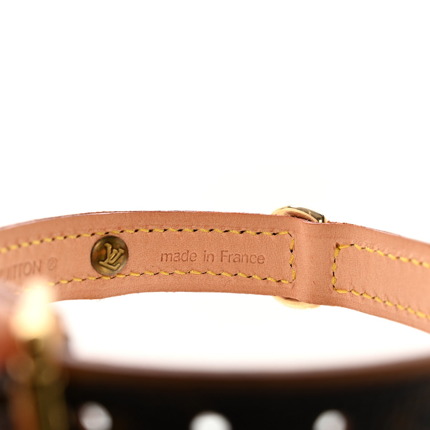 Louis Vuitton Monogram Baxter Dog Collar PM 4 of 7