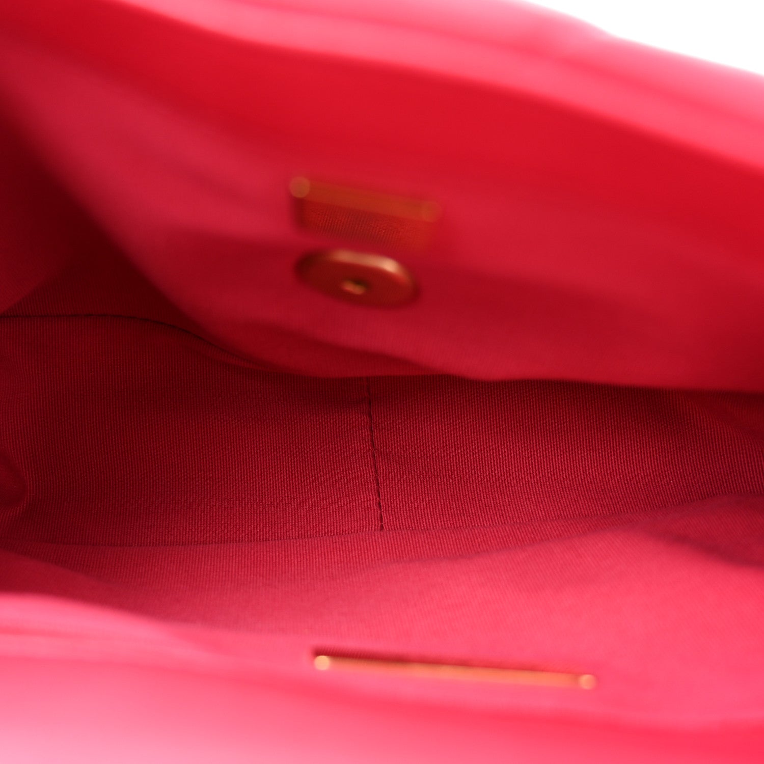 Chanel Lambskin Quilted Medium Chanel 19 Flap Dark Pink 5 of 10