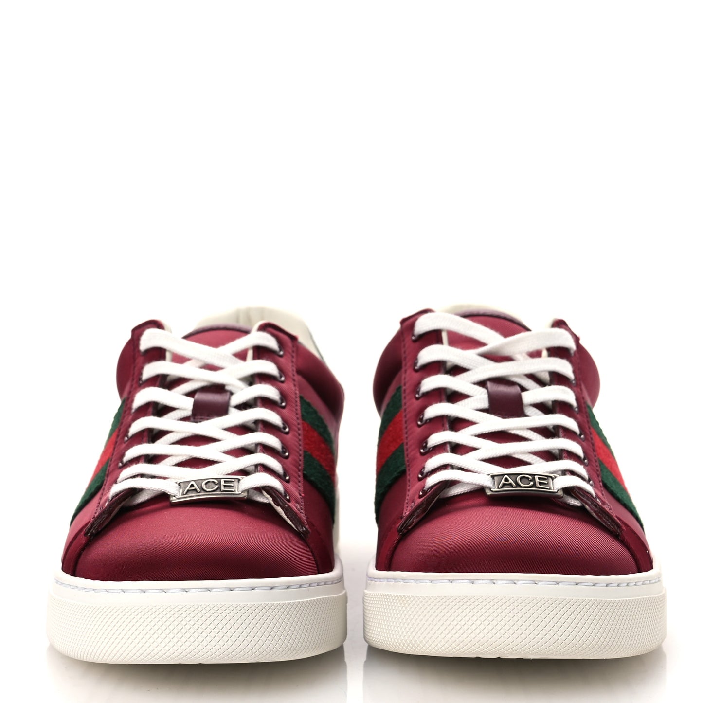Econyl Nylon Diva Crocodile Web Mens Ace Sneakers 7.5 Rosso Ancora Vert