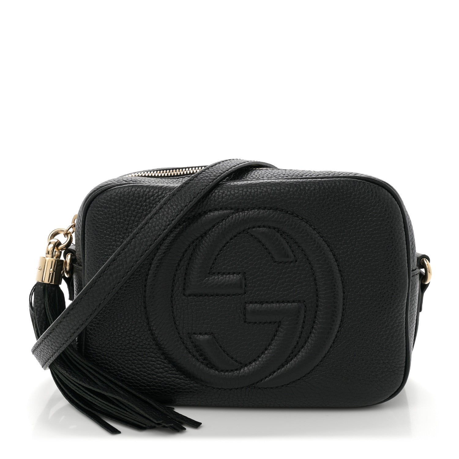Gucci Pebbled Calfskin Small Soho Disco Bag Black 1 of 11