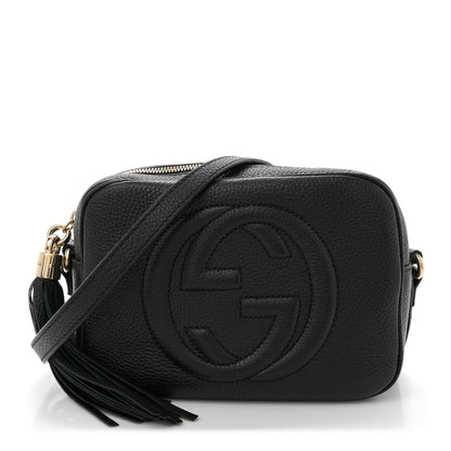 Gucci Pebbled Calfskin Small Soho Disco Bag Black 1 of 11