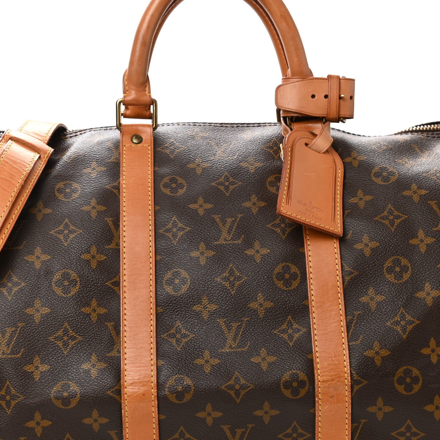 Louis Vuitton Monogram Keepall Bandouliere 55 8 of 15