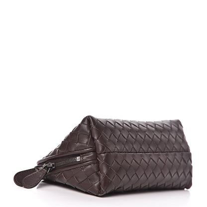 Bottega Veneta Nappa Intrecciato Cosmetic Pouch Ebano 4 of 7