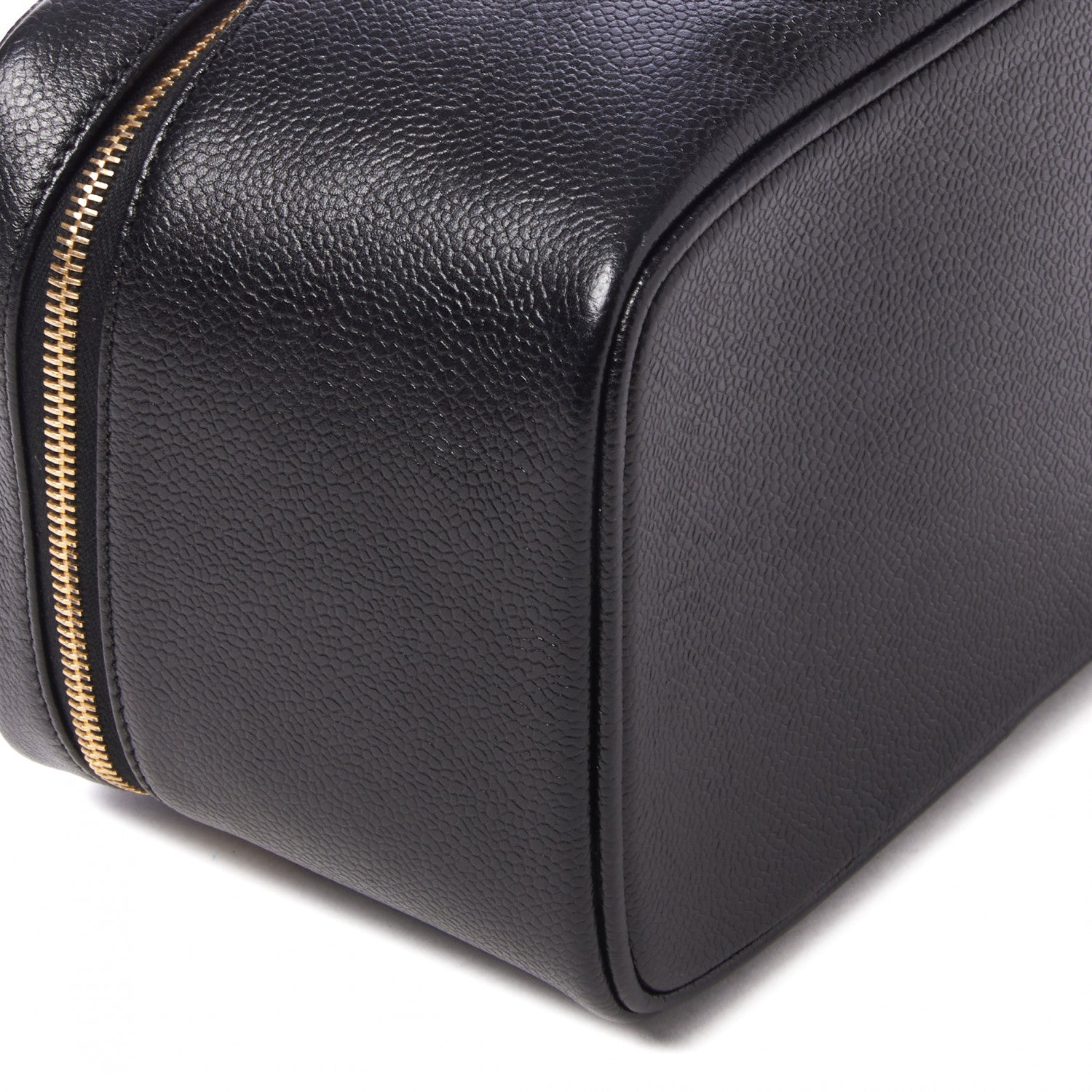 Chanel Caviar Vanity Cosmetic Case Black 7 of 14