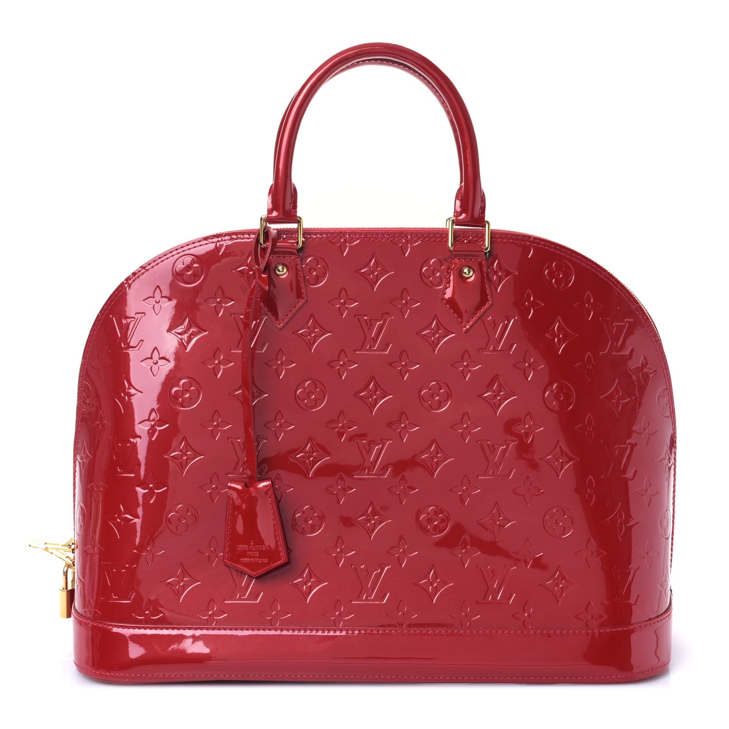 Louis Vuitton Vernis Alma MM Pomme D'Amour 1 of 9