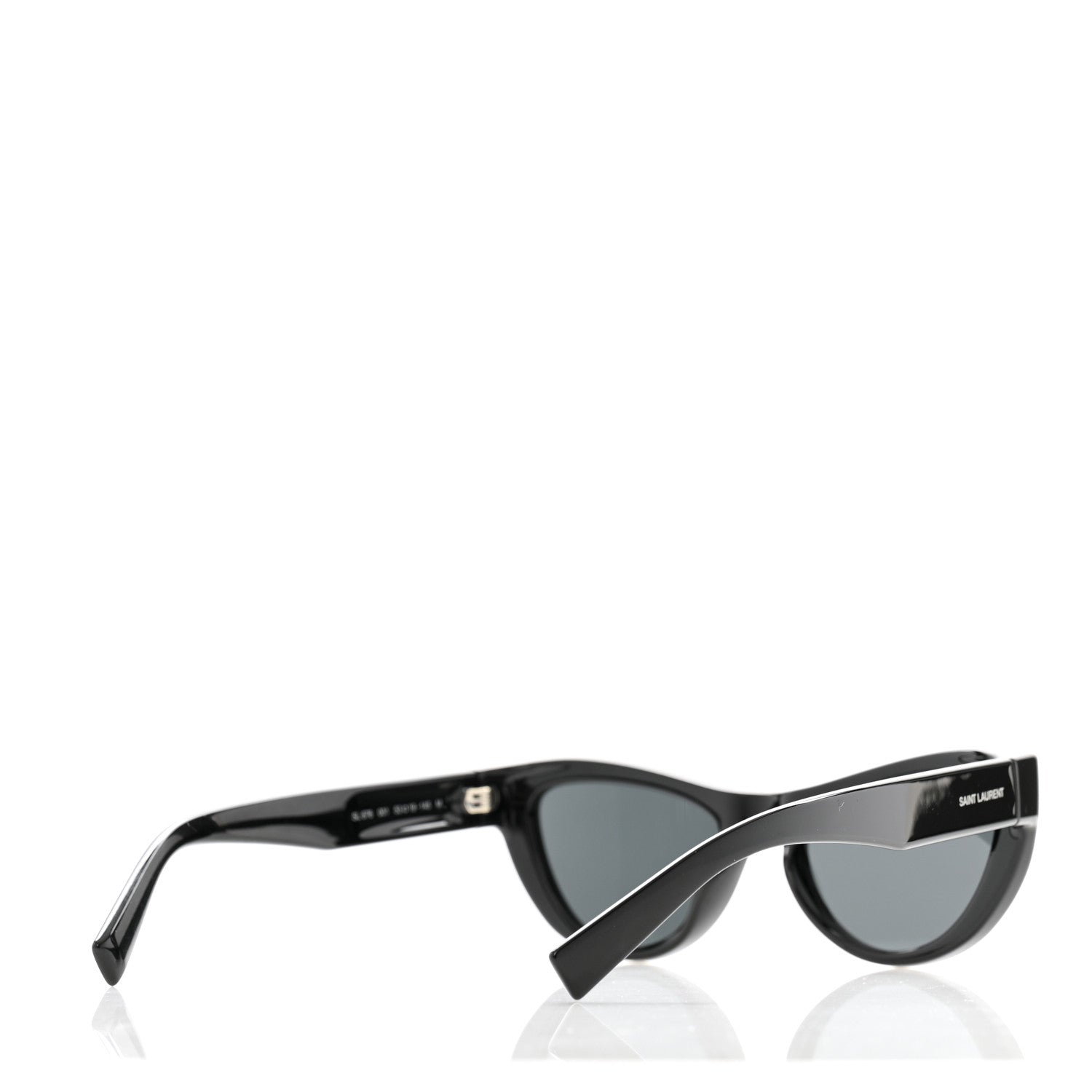 Saint Laurent Acetate Sunglasses SL 676 Black 4 of 8