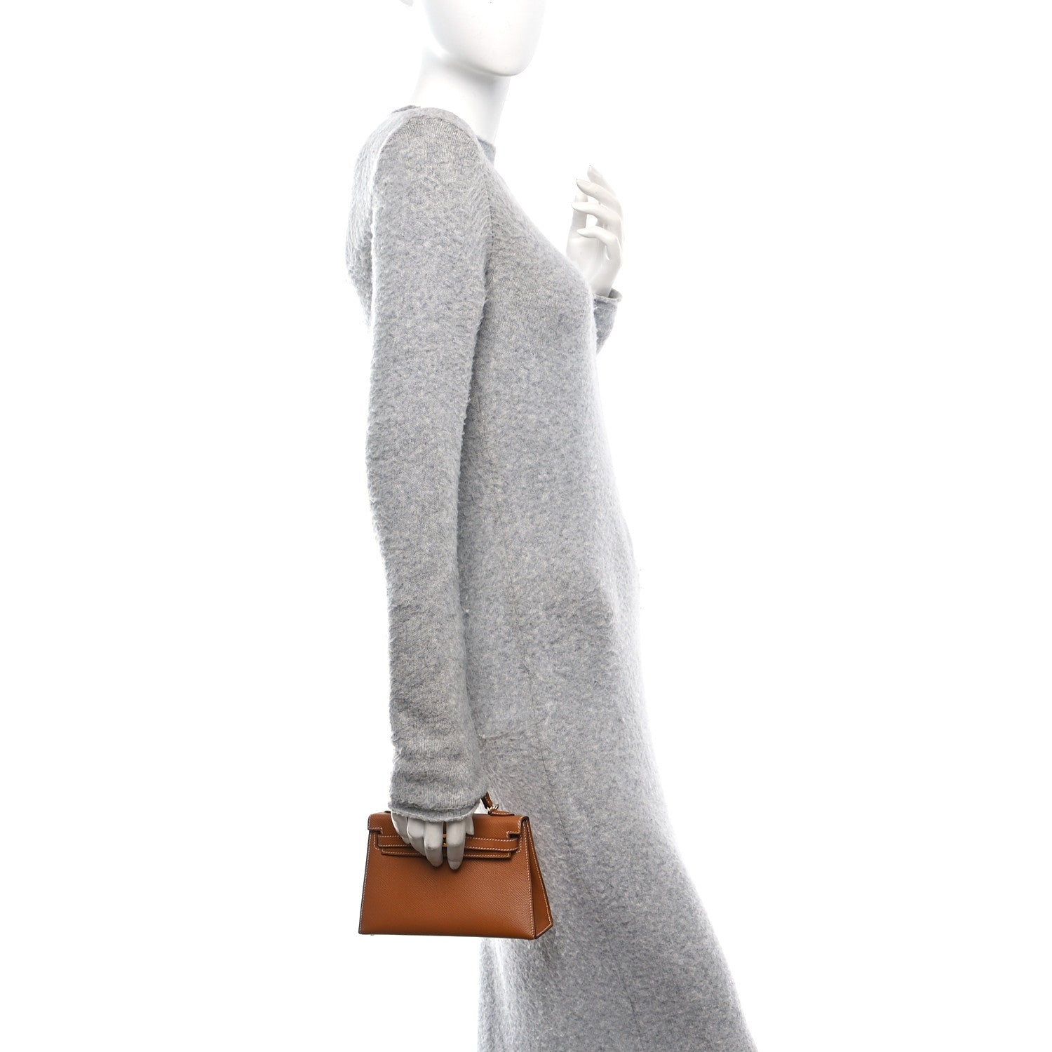 Hermes Epsom Mini Kelly Sellier 20 Gold 2 of 10