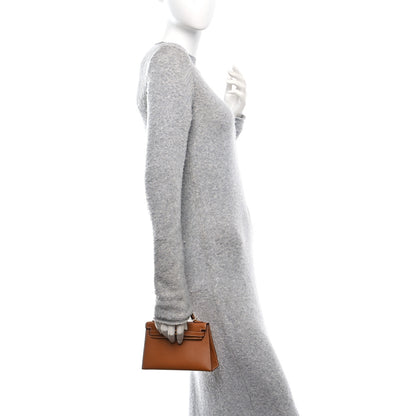 Hermes Epsom Mini Kelly Sellier 20 Gold 2 of 10