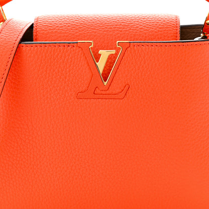 Louis Vuitton Taurillon Capucines BB Tonic Orange 7 of 10