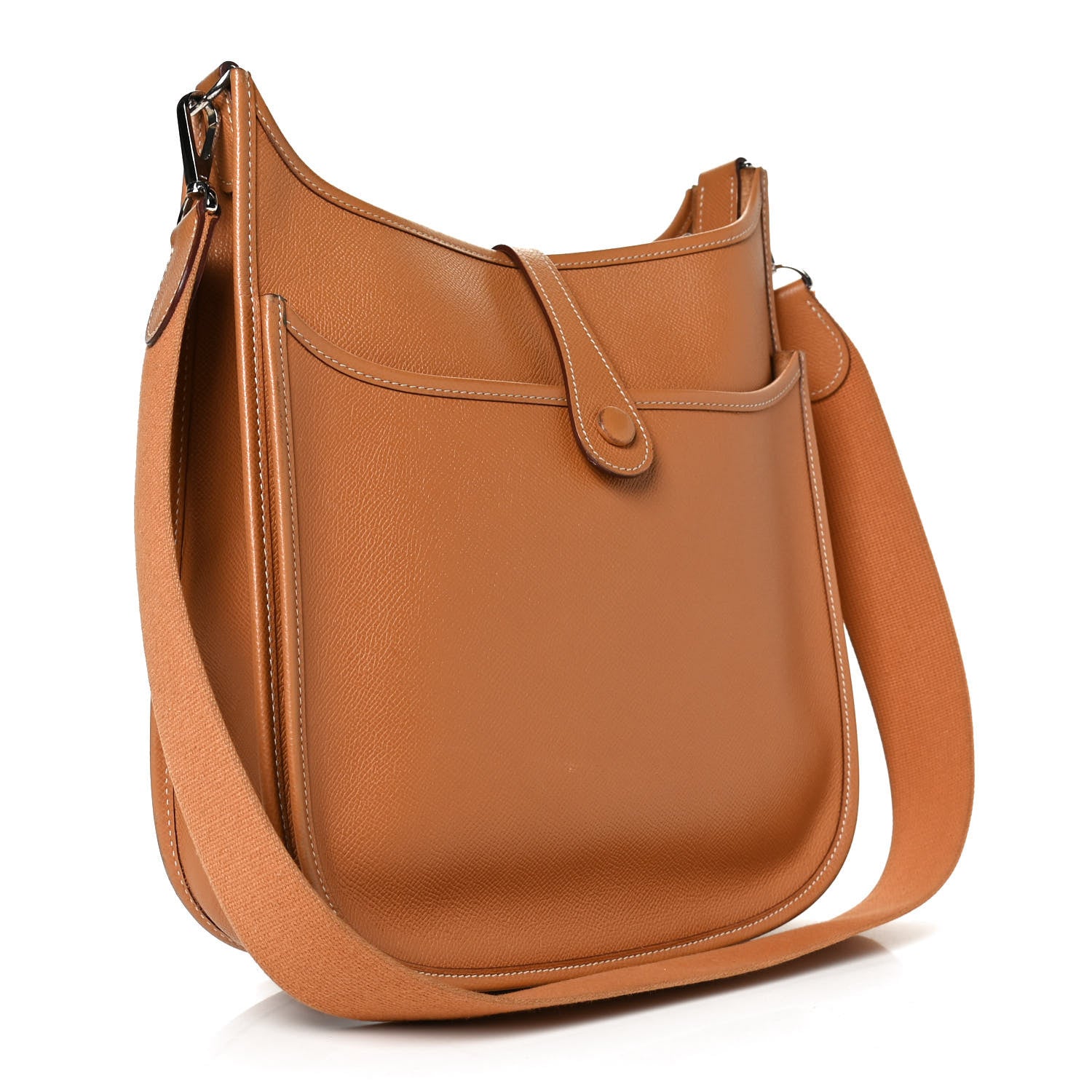Hermes Epsom Evelyne II PM Tabac Camel 2 of 11