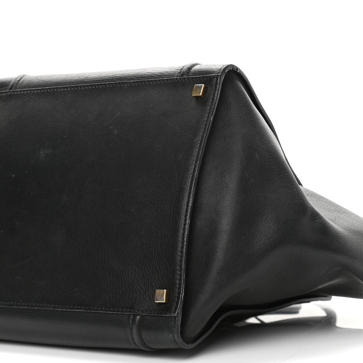 Celine Supple Calfskin Medium Phantom Luggage Black 14 of 17