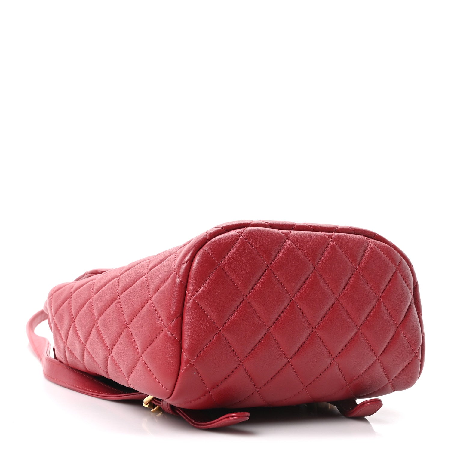Chanel Lambskin Quilted Mini Urban Spirit Backpack Red 4 of 10
