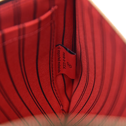 Louis Vuitton Damier Ebene Neverfull MM GM Pochette 7 of 8