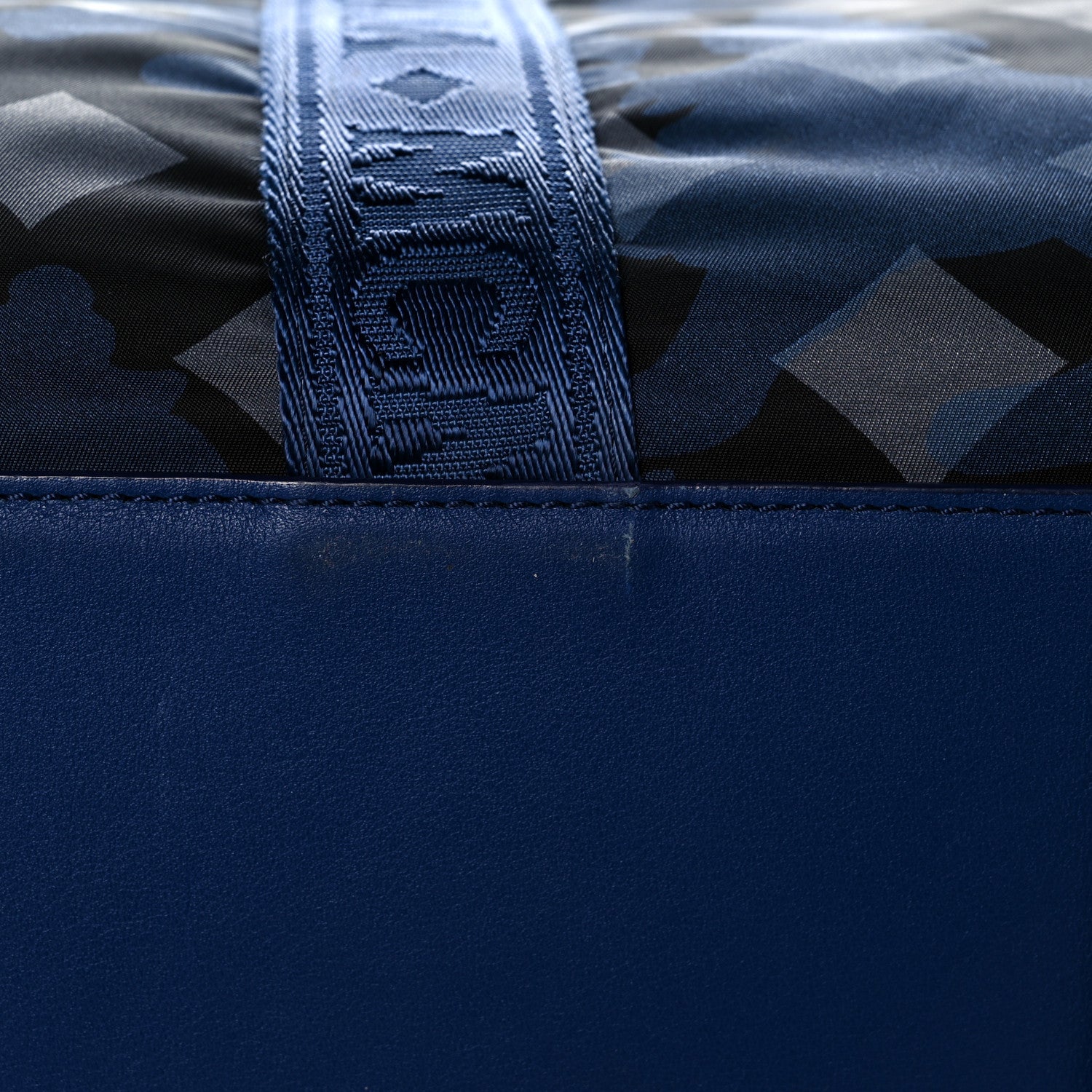 MCM Nylon Camo Dieter Munich Weekender Bag Blue 27 of 28