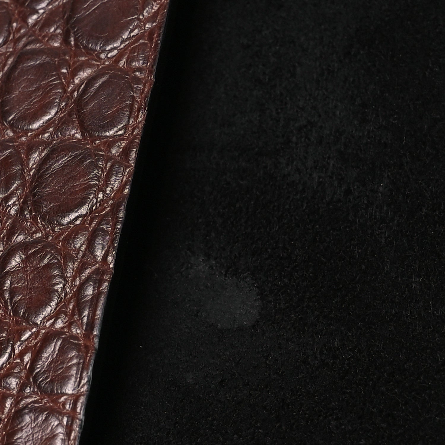 Burberry Alligator Passport Holder Brown 9 of 9
