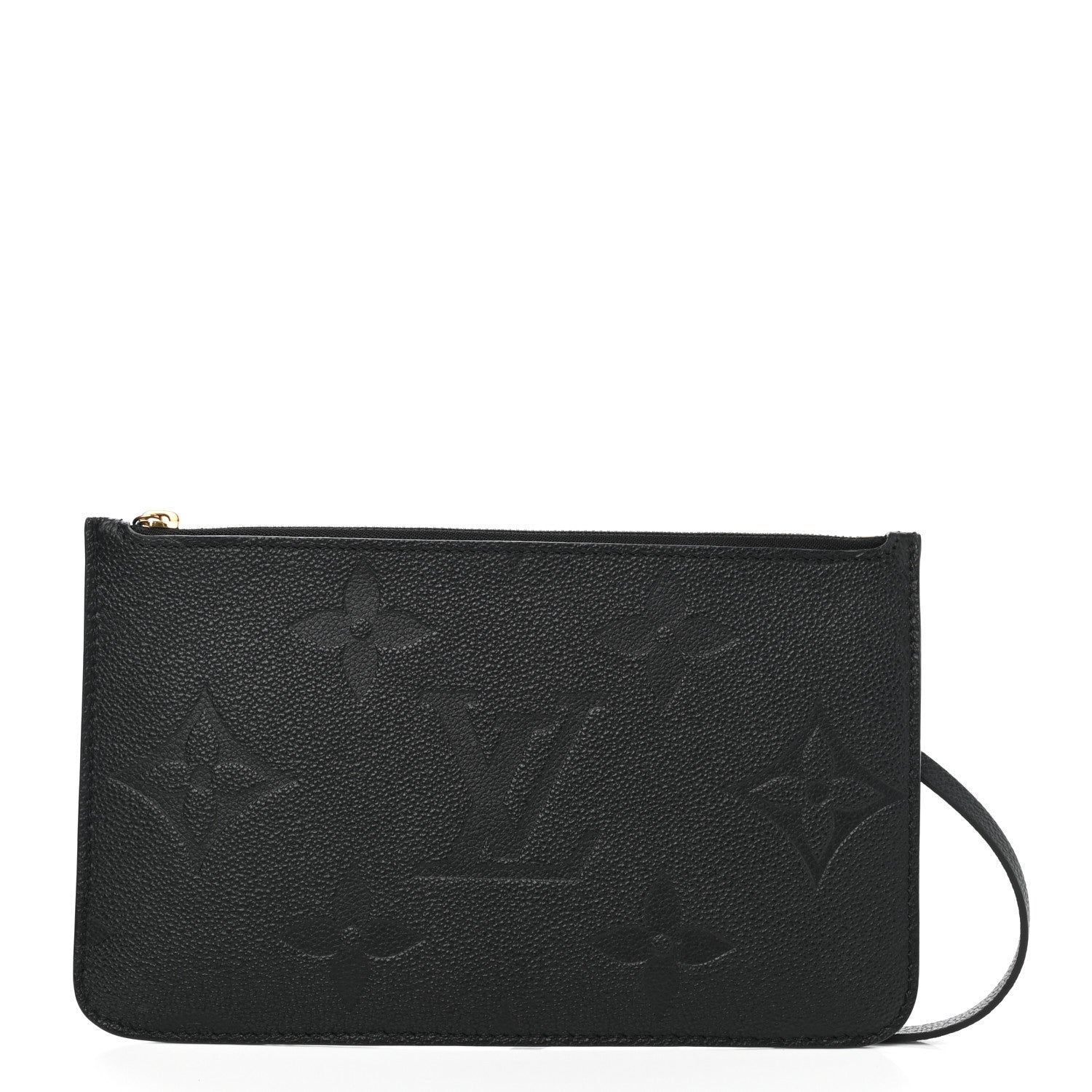 Louis Vuitton Empreinte Monogram Giant Neverfull MM Pochette Black 1 of 6
