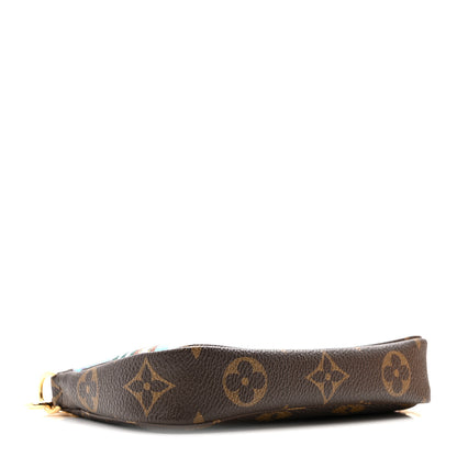 Louis Vuitton Monogram 2023 Christmas Animation Alpine Mini Pochette Accessories Pink 4 of 10