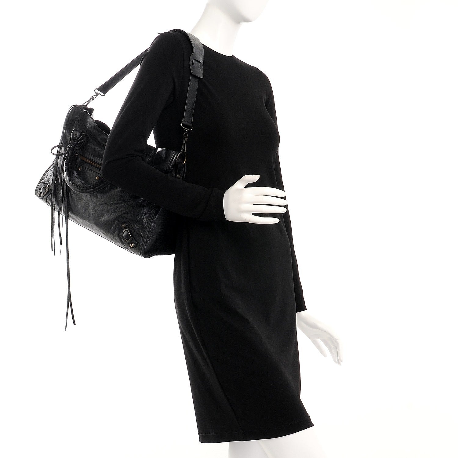 Balenciaga Agneau Classic Hardware City Black 2 of 8