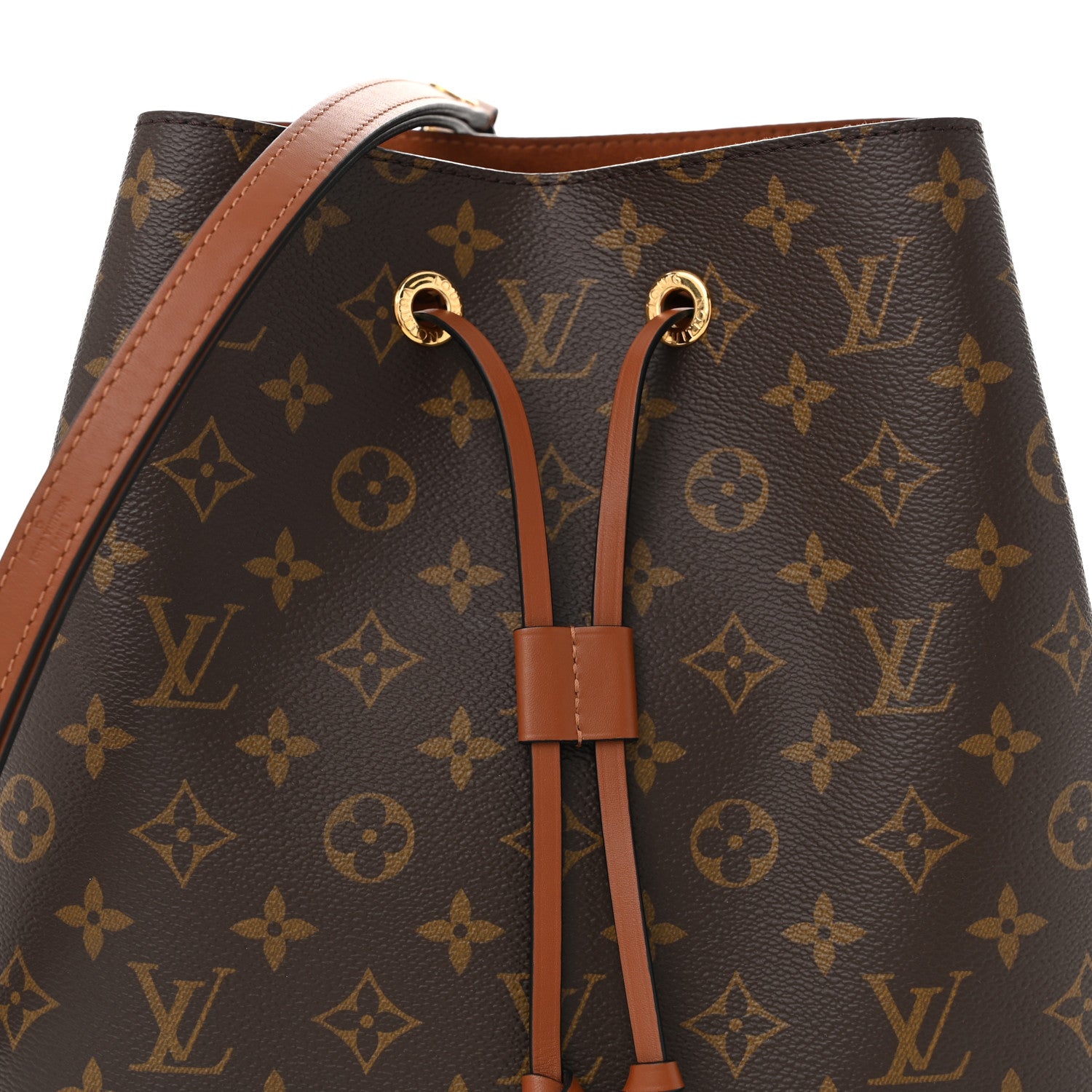 Louis Vuitton Monogram Neonoe MM Caramel 7 of 9