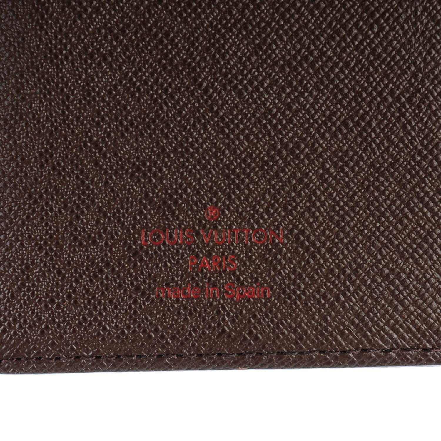 Louis Vuitton Damier Ebene Pocket Agenda Cover 5 of 7