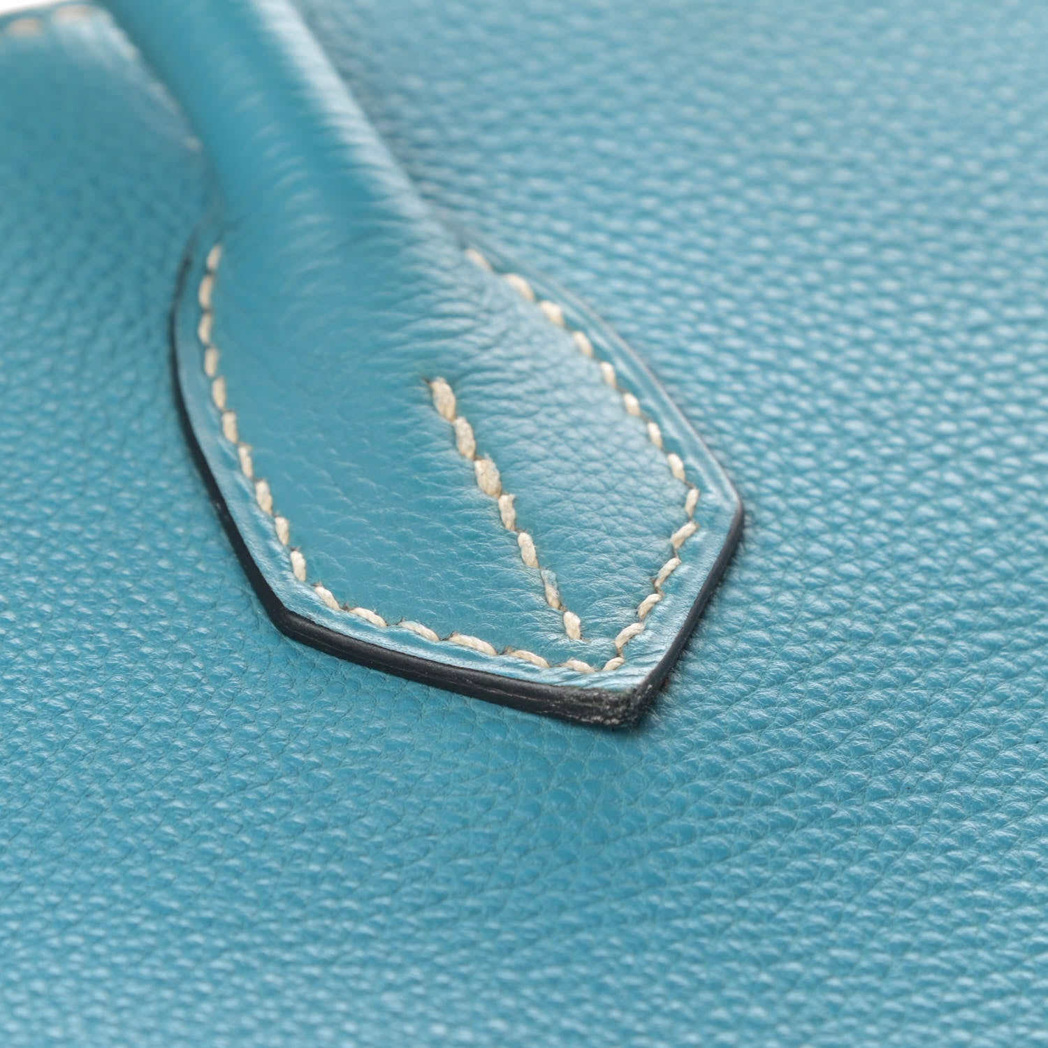 Hermes Taurillon Clemence Birkin 30 Blue Jean 34 of 46