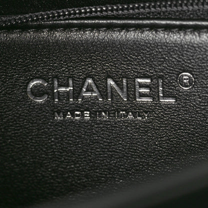 Chanel Calfskin Small Trendy CC Dual Handle Flap Bag Black 6 of 10