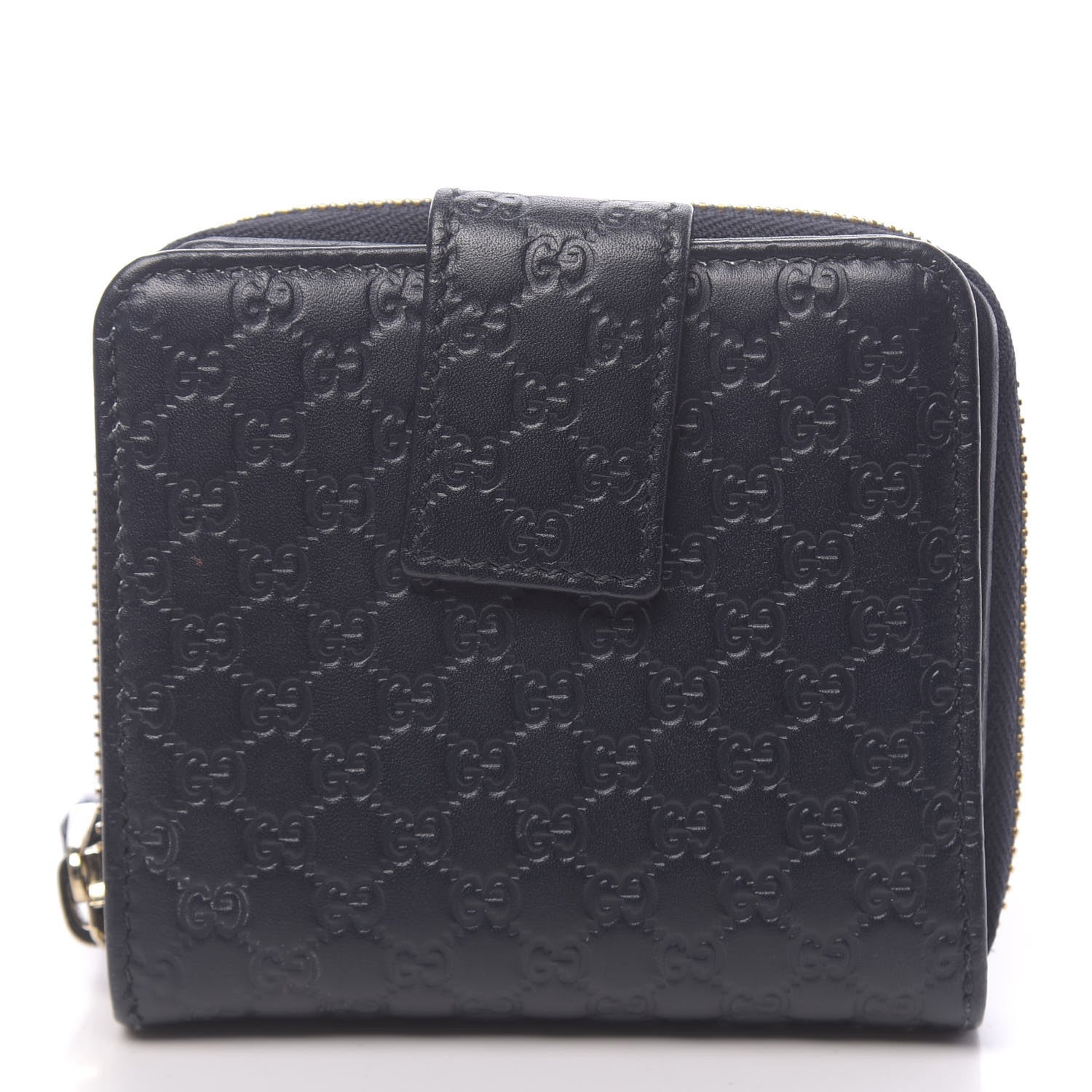 Gucci Microguccissima Compact Wallet Navy 3 of 9