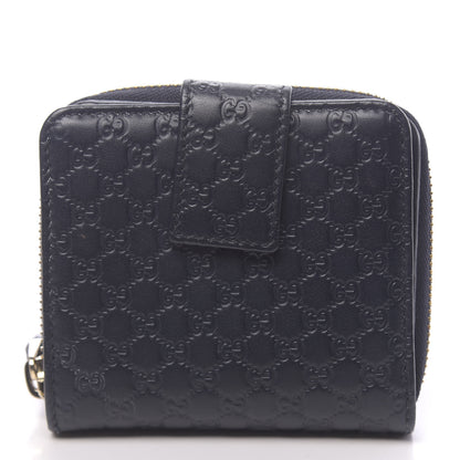 Gucci Microguccissima Compact Wallet Navy 3 of 9